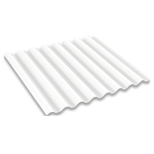 Lam.Pol.Ondulada Blanca 0.81X10