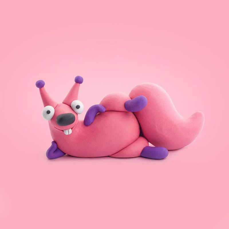 Set-de-6-Latas-de-Arcilla-Animales-del-Bosque---Hey-Clay
