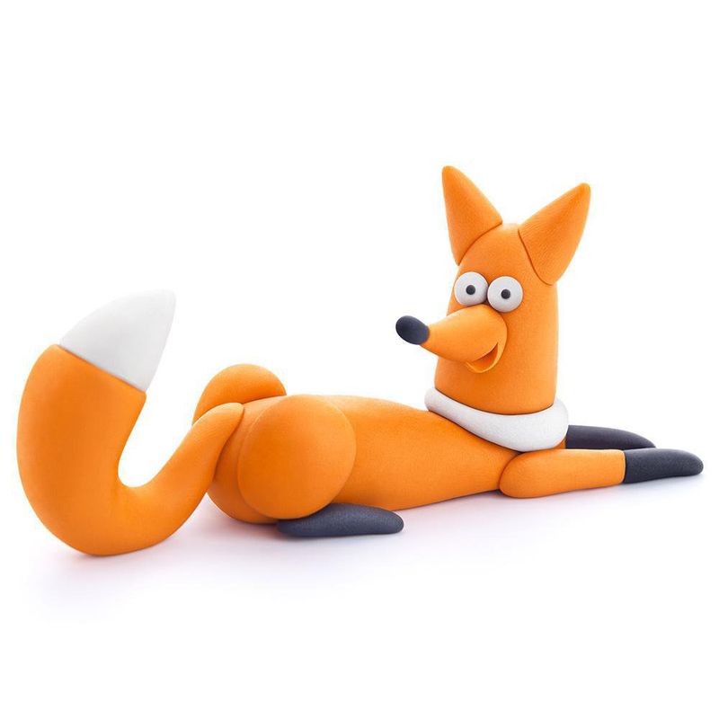 Set-de-6-Latas-de-Arcilla-Animales-del-Bosque---Hey-Clay