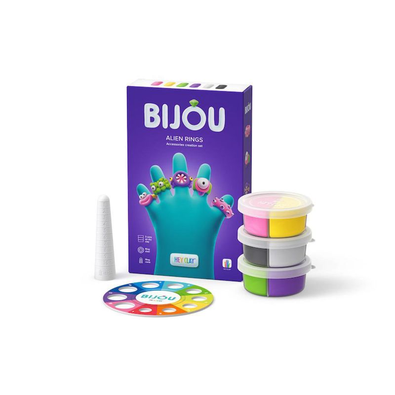 Set-de-6-Latas-de-Arcilla-Anillos-de-Aliens---Hey-Clay