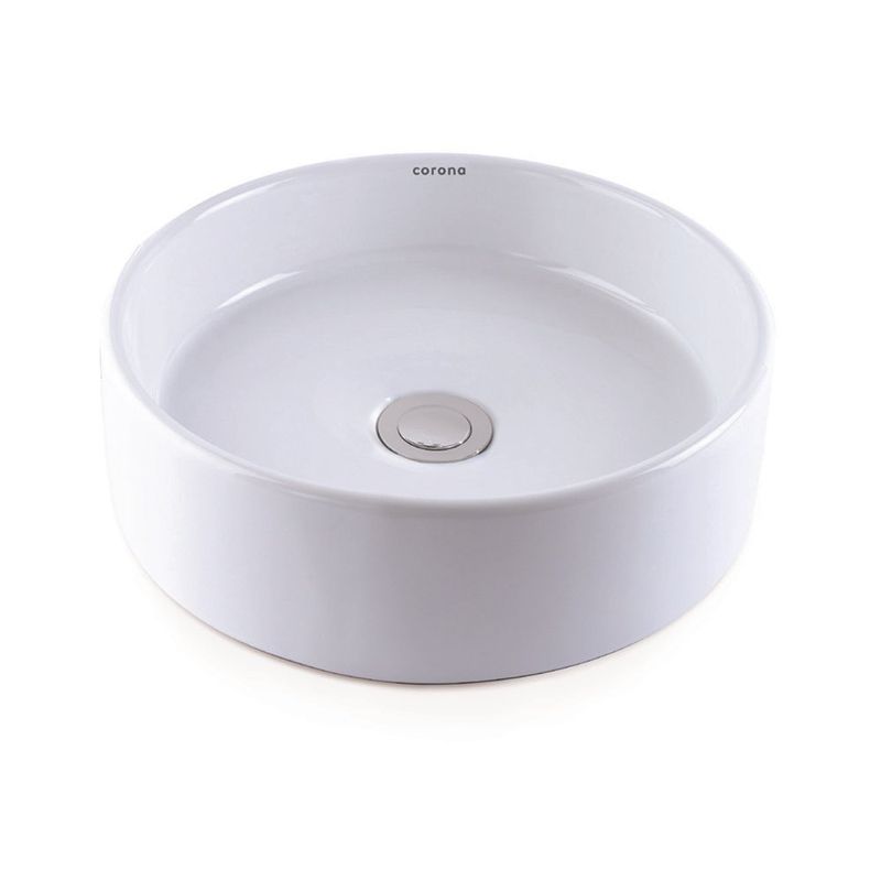 Lavamanos de Sobreponer Toscano Blanco - Corona