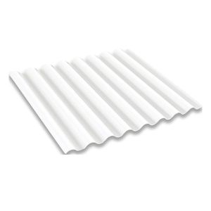 Lam.Pol.Ondulada Blanca 0.81X14'