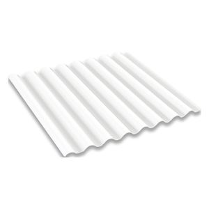 Lam.Pol.Ondulada Blanca 0.81X16'