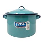 Olla Recta Azul Turquesa