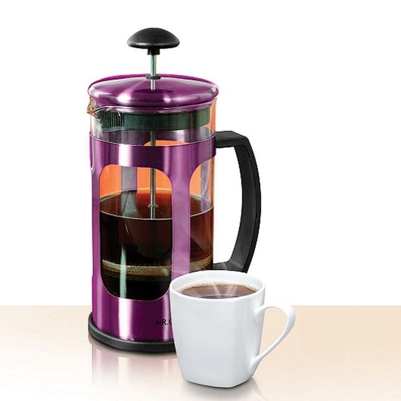 Cafetera de Vidrio Colores Surtidos