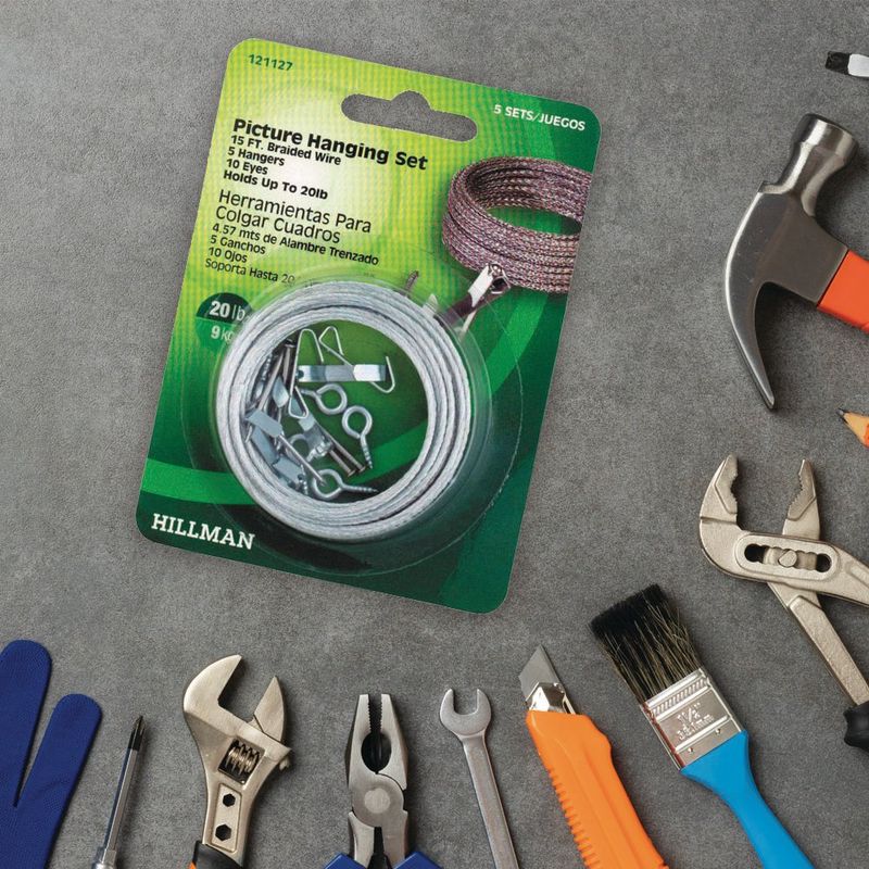 Ganchos Con Accesorios Para Cuadros - Hillman
