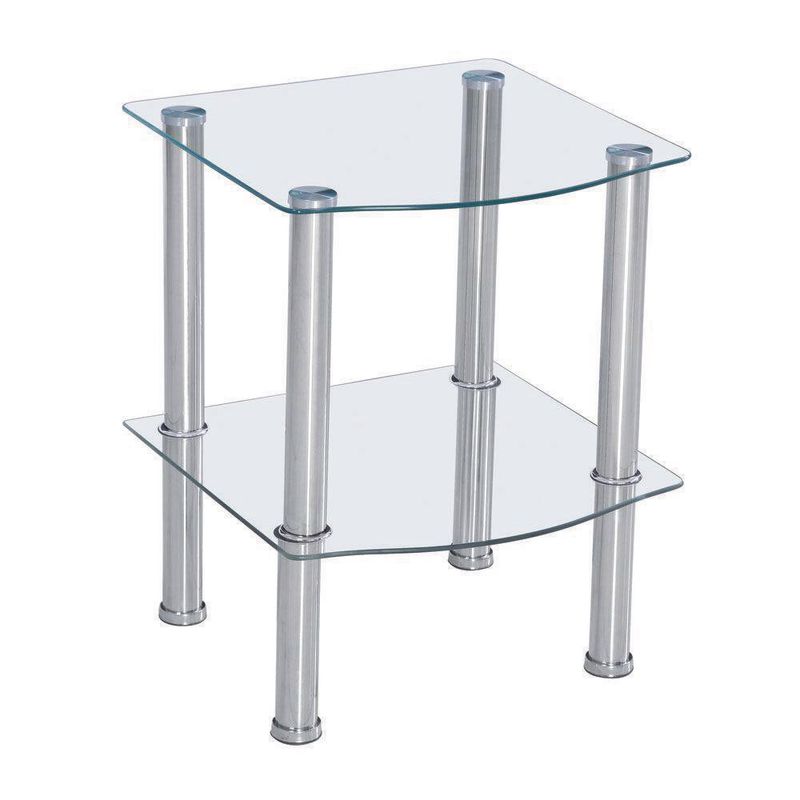 Mesa-Auxiliar-De-Vidrio-Cuadrada-2-Niveles---Z