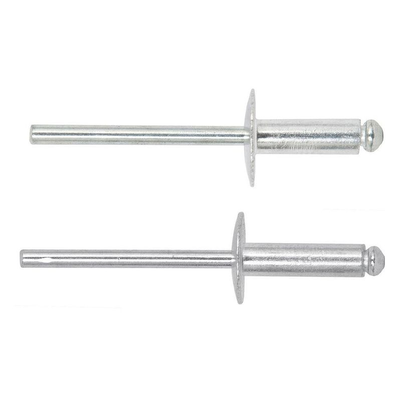 Remaches de Aluminio 3/16 X 1/2 Plg Bolsa de 50 Unidades