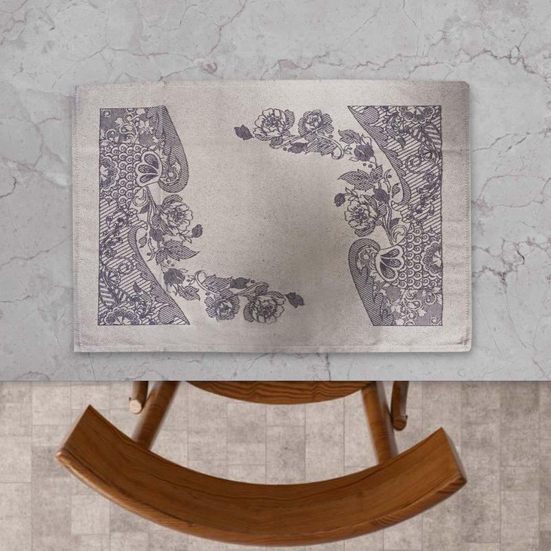 Individual Gris 33X45 Cm - Livim Natural Home
