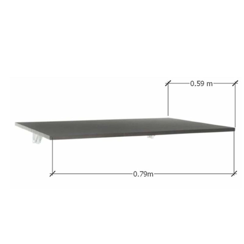 Mesa-De-Pared-Abatible-Cafe-79X59-Cm---Complementos
