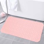 Alfombra de Baño Rosada 70x39 Cm