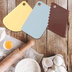 Set de 3 Espátulas de Repostería Multicolor