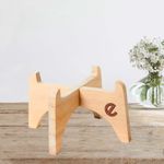 Base Ecofiltro De Madera Clara Para Mini Peltre - Ecofiltro