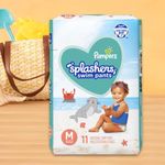 Pañales Para Agua Splashers Talla M - Pampers