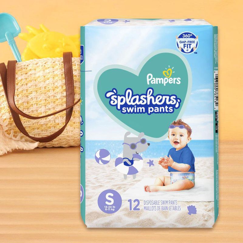 Pañales Para Agua Splashers Talla S - Pampers