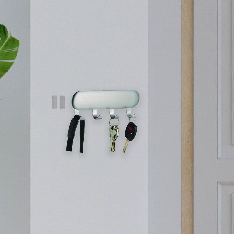 Organizador De Acero Inoxidable Para Llaves - Interdesign