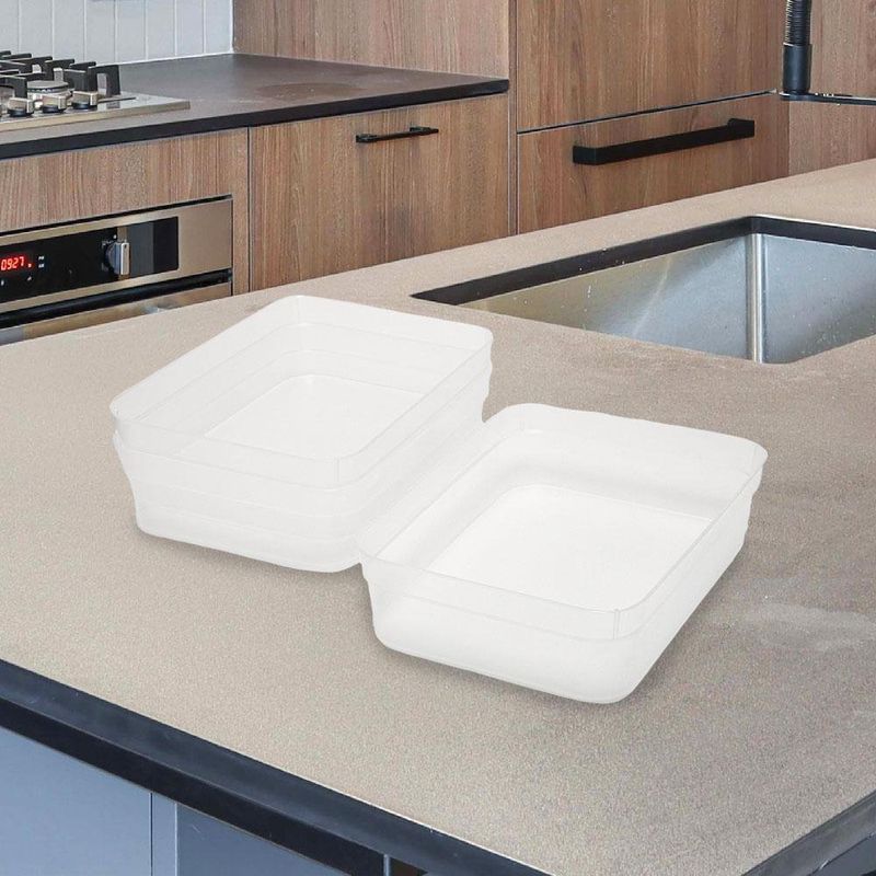 Set De Cajas Grandes Transparentes 3 Pzas