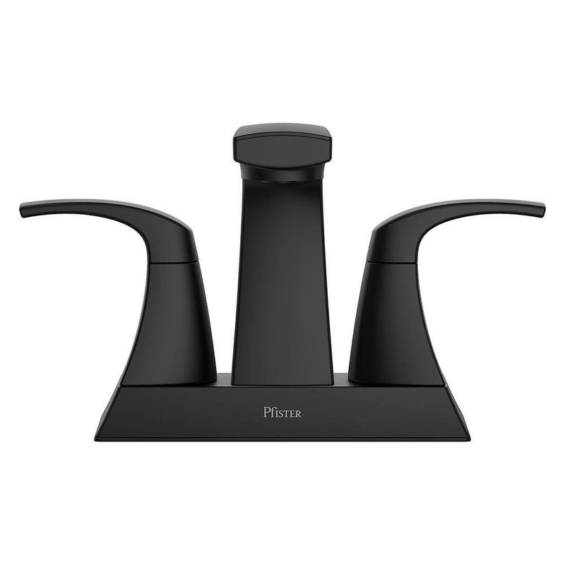 Grifo Lavamanos Karci Monomando Negro Mate - Pfister