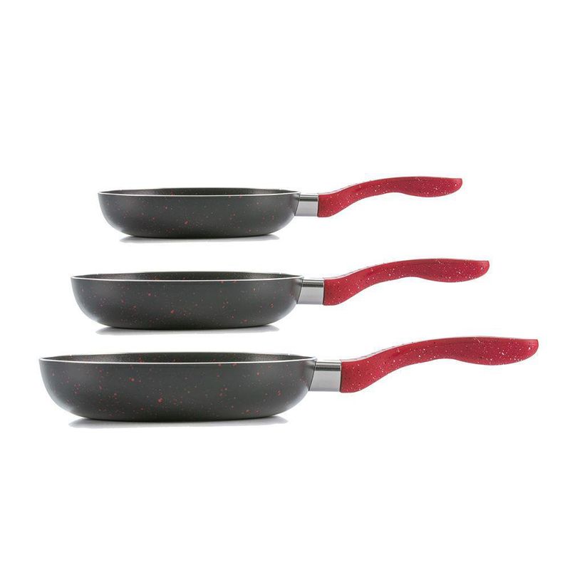 Set De Sartenes De Mármol 3 Pzas - Picca
